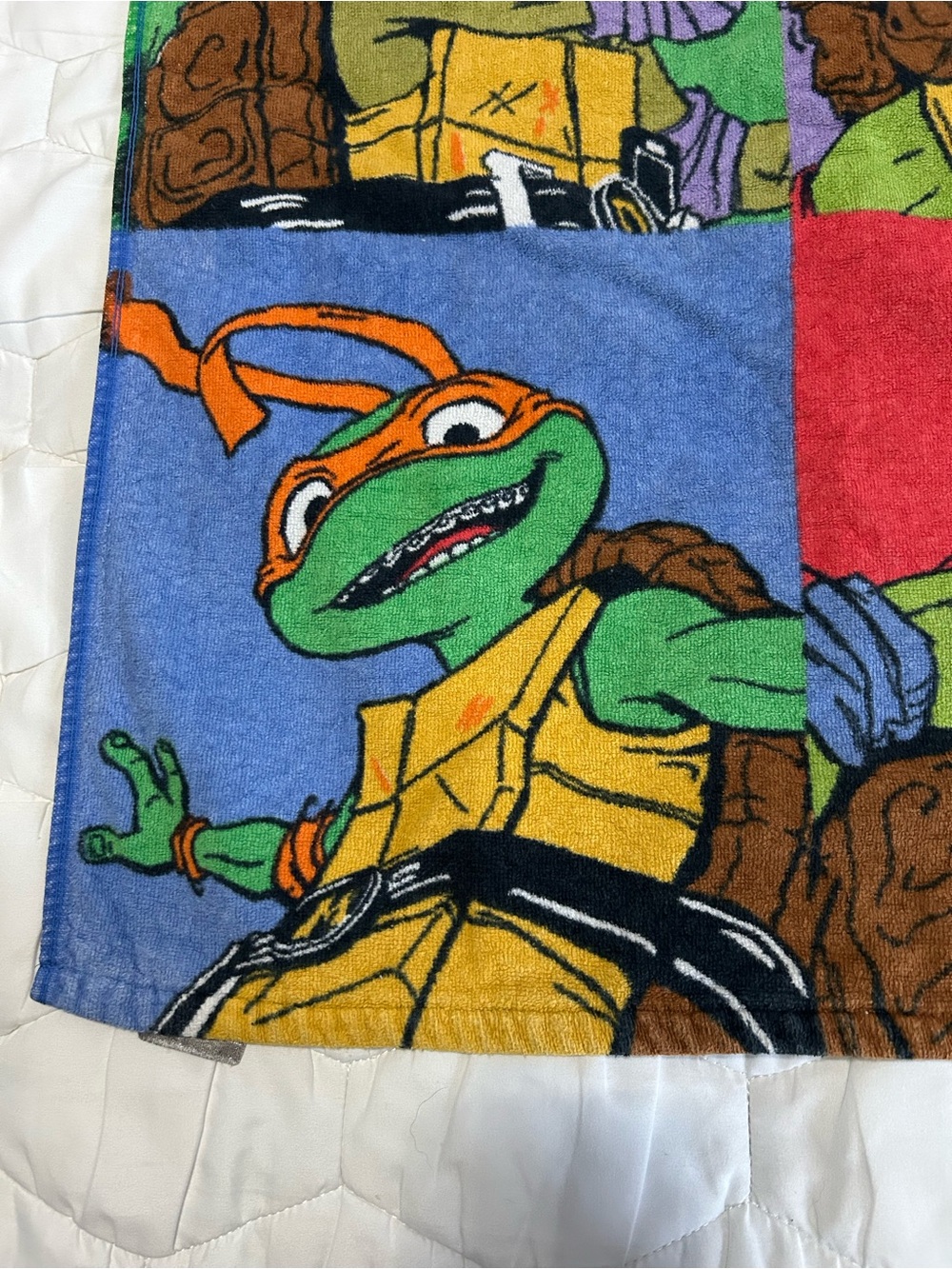 Teenage Mutant Ninja Turtles Mutant Mayhem Cotton Towel -Pool, Beach, Bath - Picture 3 of 7